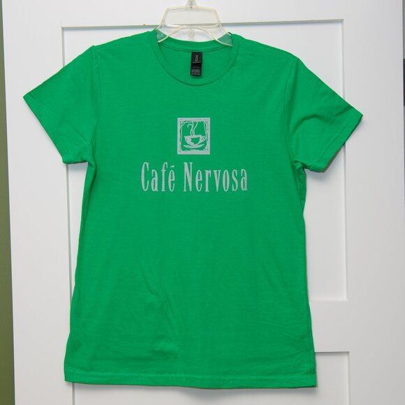 Frasier Cafe Nervosa Tee, NWOT - Ladies Large - Picture 1 of 3